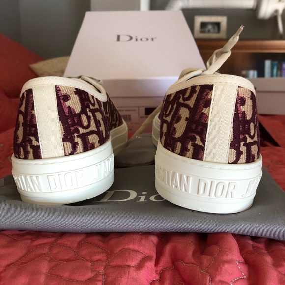 Walk’N’Dior Oblique Embroider sneakers size 10 NWT - Picture 4 of 5